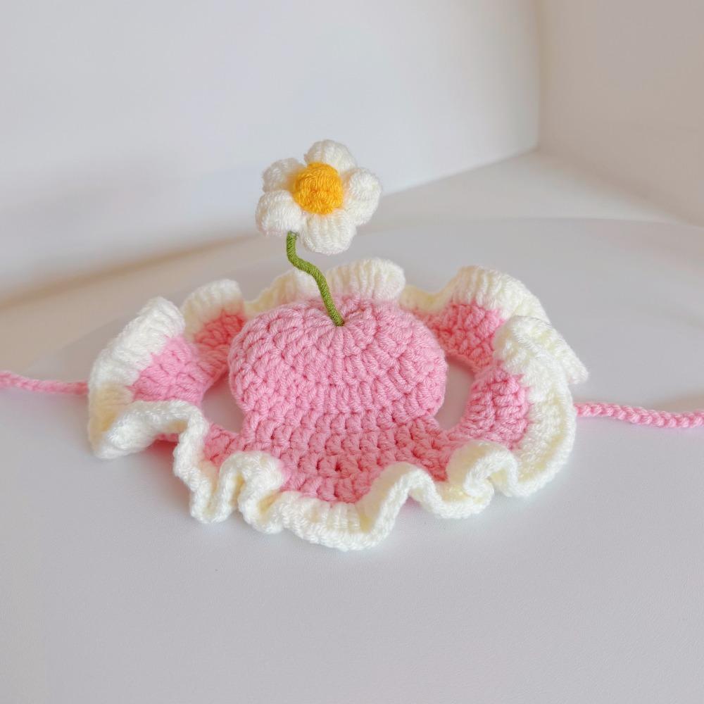 Pet Cat Headgear Popular Personalized Cospaly Headgear Funny Transformation Suit Dog Knitted Hat