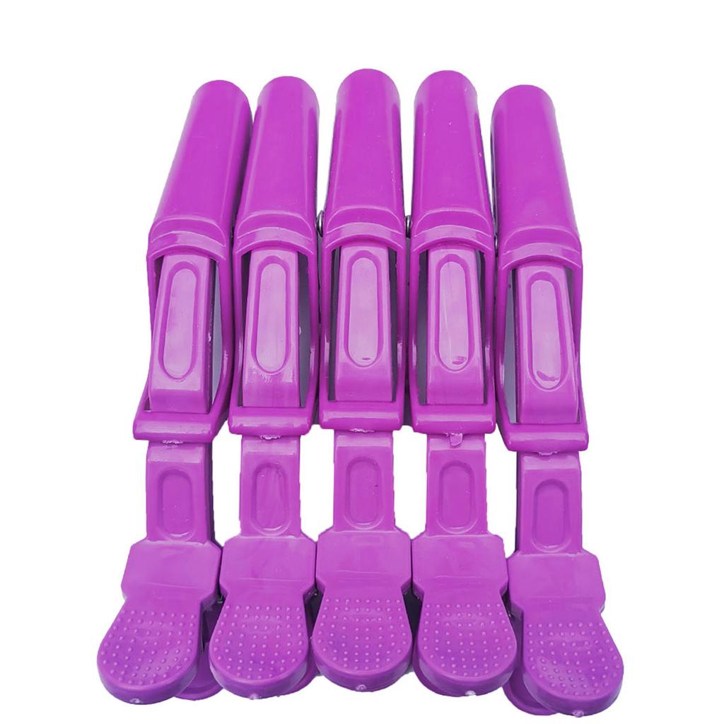 5 Hair Clips High Quality Plastic Hair Styling Tools Durable Hairdressing Supplies & Hair Dyeing Accessories