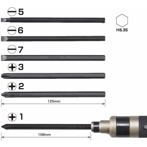 VESSEL Bit Set 2300 BS2300