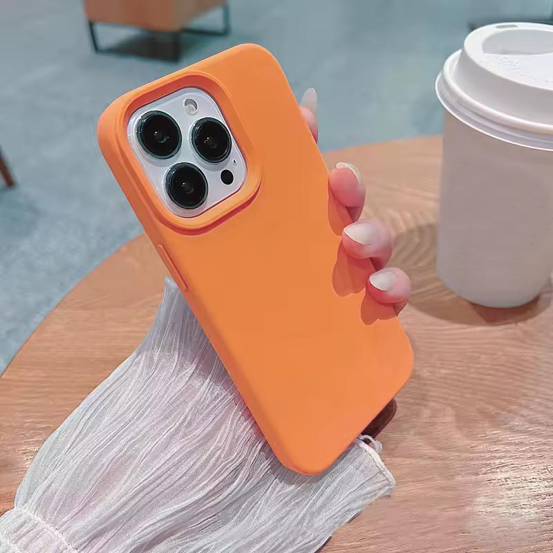 Flytende silikonetui til Apple iPhone 15 16 14 13 12 11 Pro Max XS XR 16 Plus 7/8 telefon Originalt offisielt beskyttelsesdeksel
