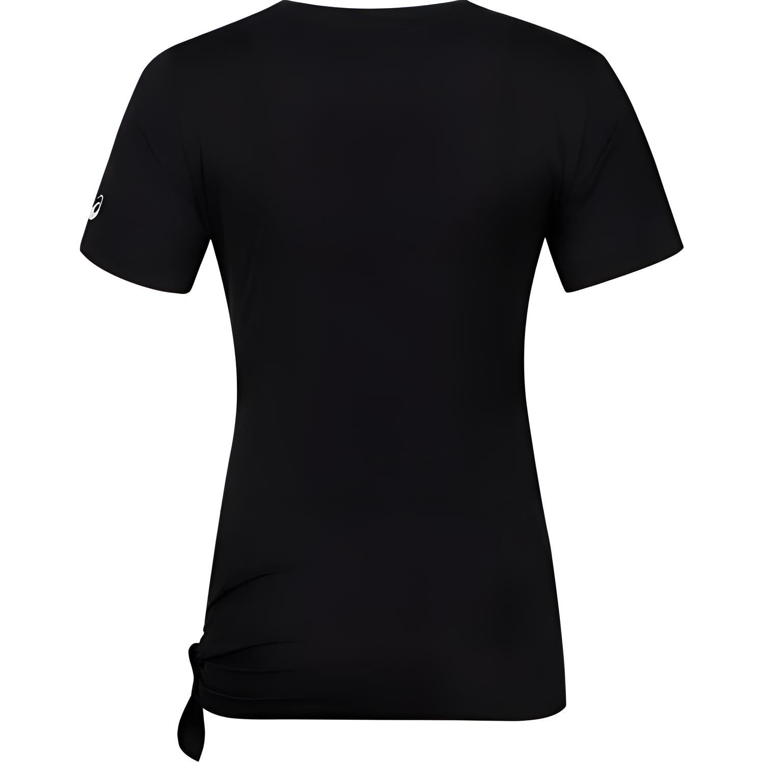 

New Asics Regular T Shirt Women s Black 2032C824-001 M