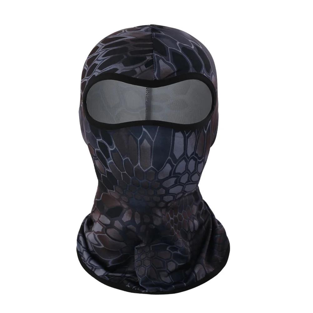 Motorcycle Balaclava Summer Ice Silk Face Mask Moto Breathable Headwear Quick Drying Face Masks Neck Lycra Fleece Skull Mask