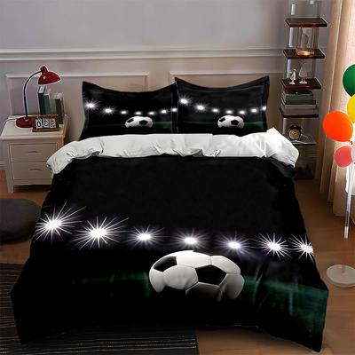 Soccer-themed Spotlight. Bedding Duvet Cover Sets Duvet Covers Pillowcases Gifts (1 * Duvet Cover 2 * Pillowcases, Without Duvet Insert)