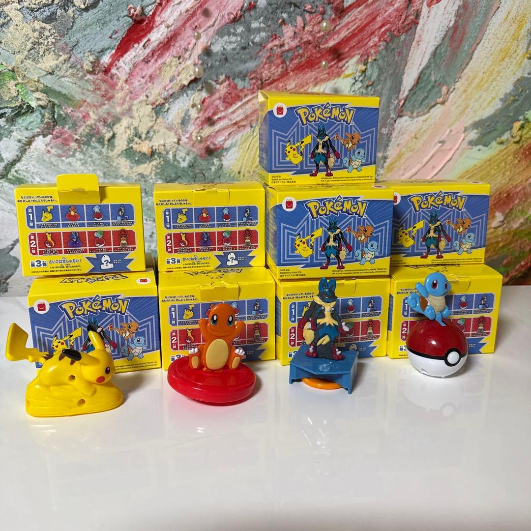 

[USED] Pokemon Pikachu Snowboard Figures, 15-Piece Assortment