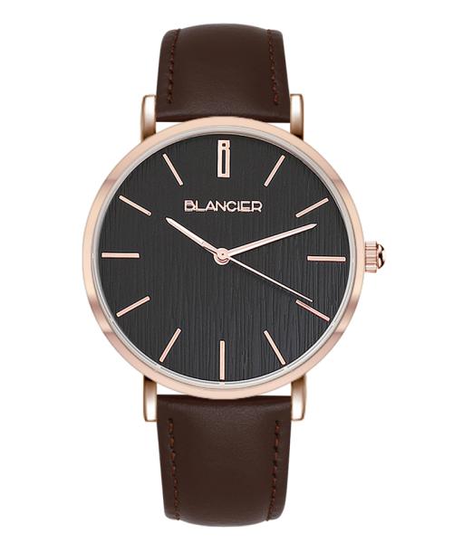 [BLANCIERES] Мужские часы BLANCIERES Noireur из кожи BW0604M-RBBR NONE