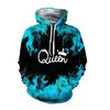 Sweat à capuche tendance assorti pour couple Roi et Reine Pull à capuche pour homme et femme Sweat à capuche décontracté pour homme