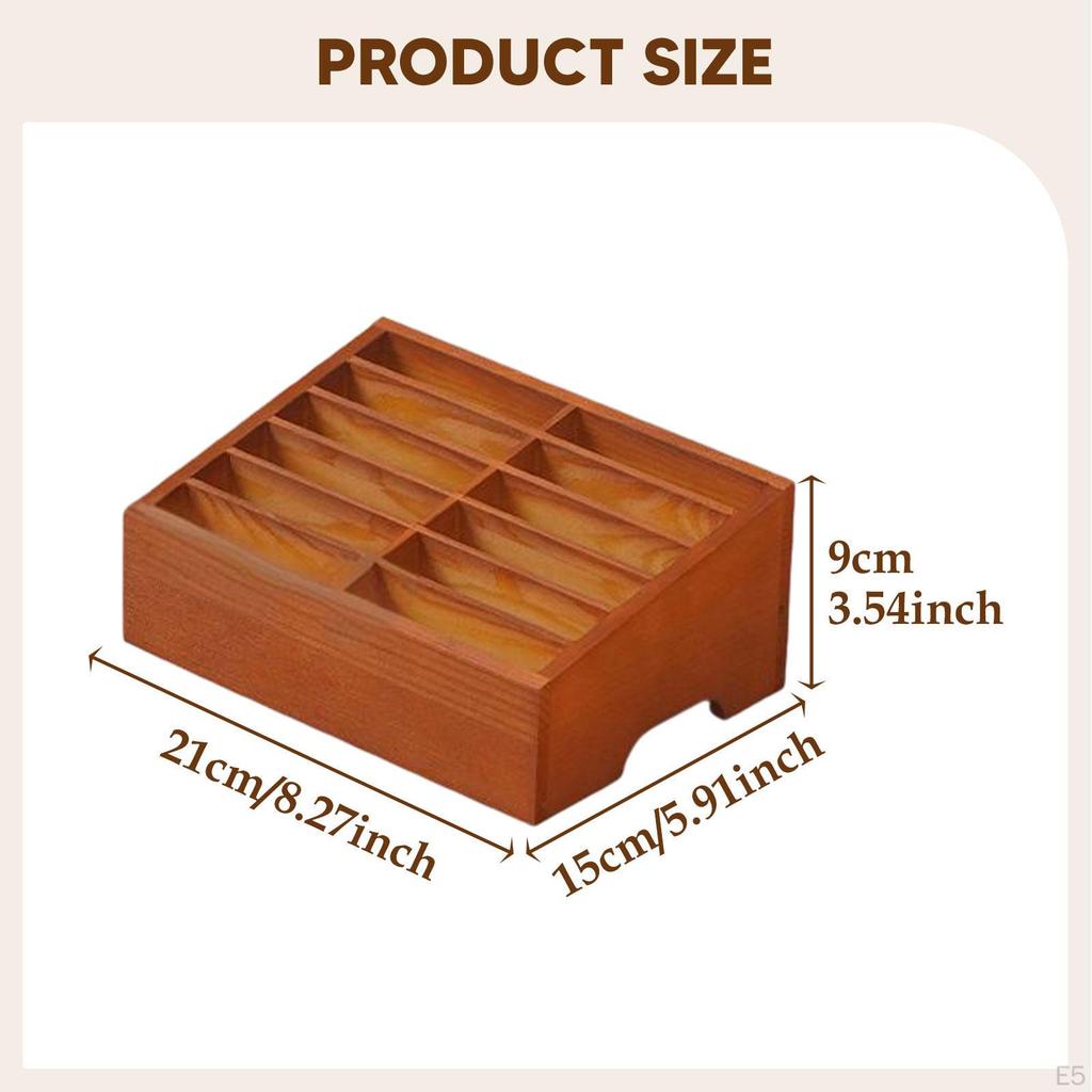 Phone Storage Management 12 Compartment Sundries Container Smartphone Rack for School