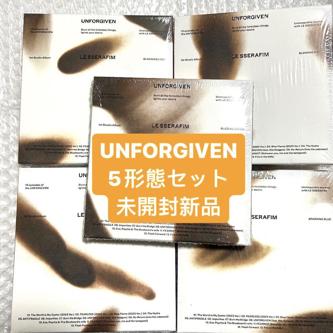 

[USED] LE SSERAFIM UNFORGIVEN 5 forms