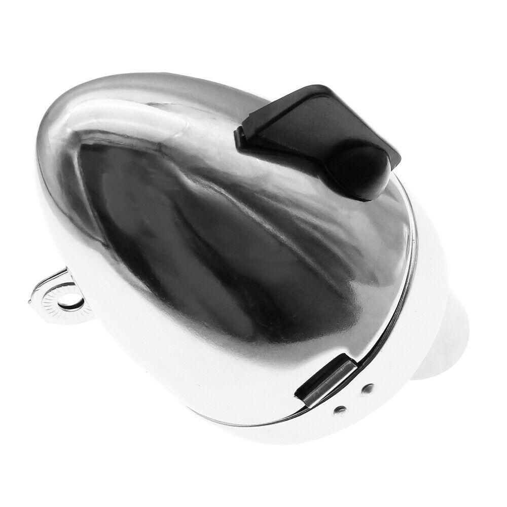 Chrome Vintage Bike Light Headlight Front Head Lamp