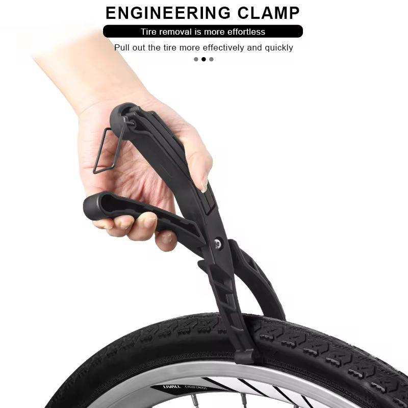 RIDERACE Bicycle Tire Lever Bead Tool For Hand Install Removal Clamp MTB Bike Tyre Remover Pliers Road Cycling Tire Repair Tools