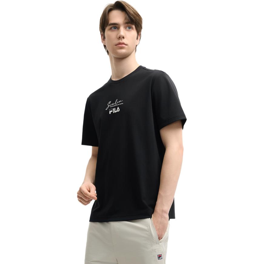 FILA T Shirt Men's Jet Black BK F11M528104F-BK
