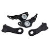 4pc Car Front Headlight Repair Kit Bracket Clips Car Headlamp Repair Fixed Clip Replacement Accessories for BMW 5 Series E60 E61