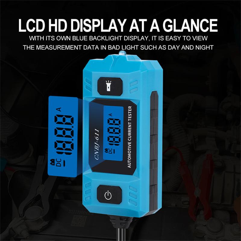 2026 Current tester Car Truck Voltage Circuit Tester Power Probe LED Digital Display Auto Repair Diagnostic Tool