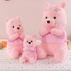 Sakura Winnie the Pooh Doll Pink Bear Doll Puff Plush Toy Grabber Doll