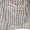 LARDINI made in Italy Striped Pattern knit tailored jacket M Ivory Men's Used
