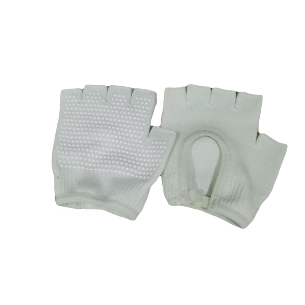 Warm Pilates Gloves Multicolor Gym Fitness Gloves Bicycle Mittens Half Finger Yoga Gloves  Outdoor