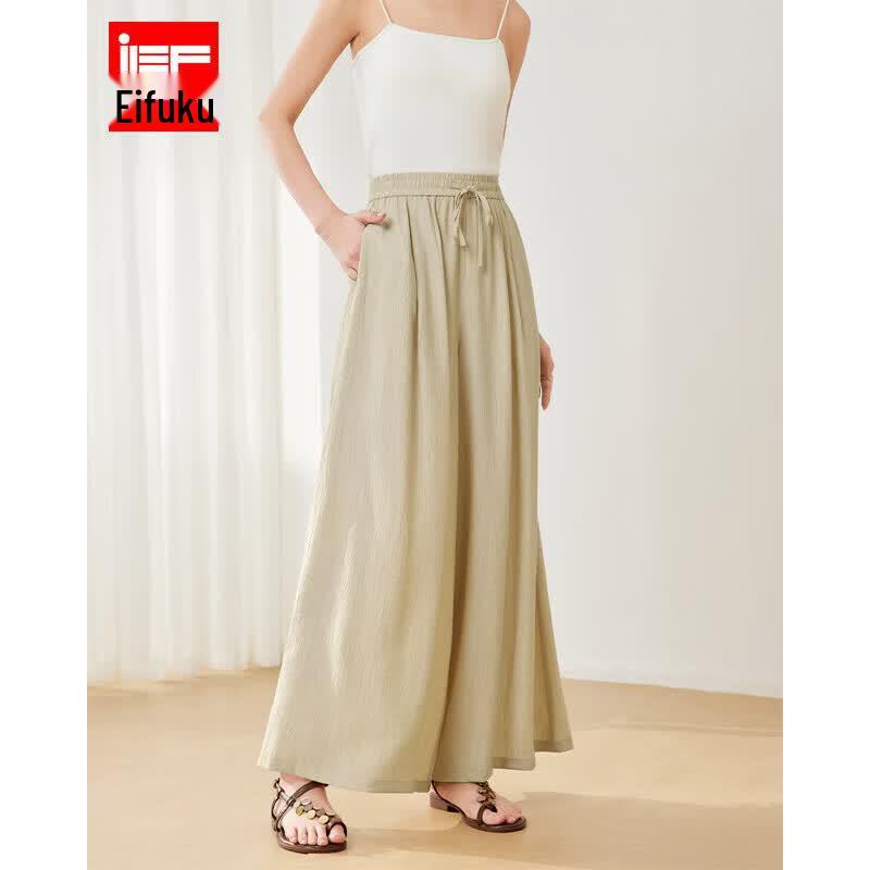 IEF Women s French Style Wide-Leg Trousers XS