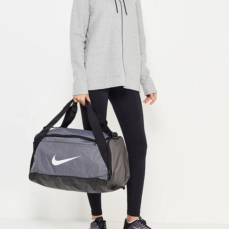 New Nike Polyester Shoulder Bag Travel Bag Unisex Gray CK0939-064