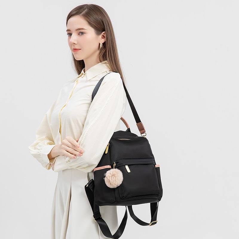 Women's Backpacks New Oxford Cloth Waterproof Women Shoulder Bag Fashi Lightweight Travel Backpack Lovely Girl's School Bag