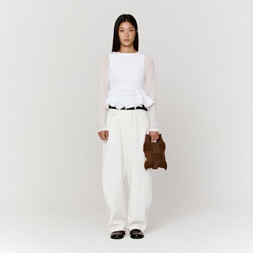 Pleatsmama New Bow Bag Camel