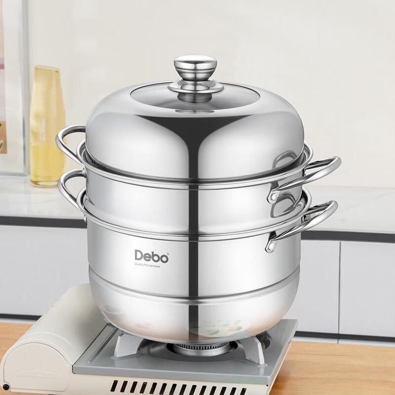 

DePro Augsburg Stainless Steel Double Steamer