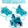 Transformácia Dinosauria Auto Deformácia Hračky do auta Zotrvačné posuvné Dino autíčko Automatická transformácia Toy Boys Úžasné darčeky Detská hračka