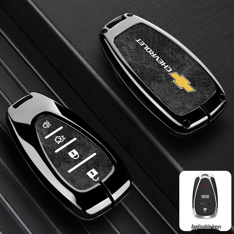 Chevrolet Key Case for Equinox, Malibu XL, Trax, Trailblazer, Orlando, Monza - Car Shell Cover