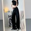 Personalized Versatile Straight-leg Jeans 2025 New High Street Spring and Autumn Loose Drape High-waisted Wide-leg Jeans