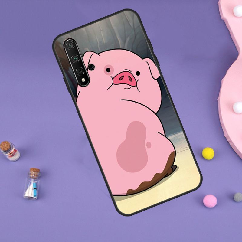 Cartoon Pig For Huawei Nova 11i 12i 8i 7i 3i 9 10 SE Y60 Y61 Y70 Y72 Y73 Y90 Y91 P20 P30 P40 Lite Case