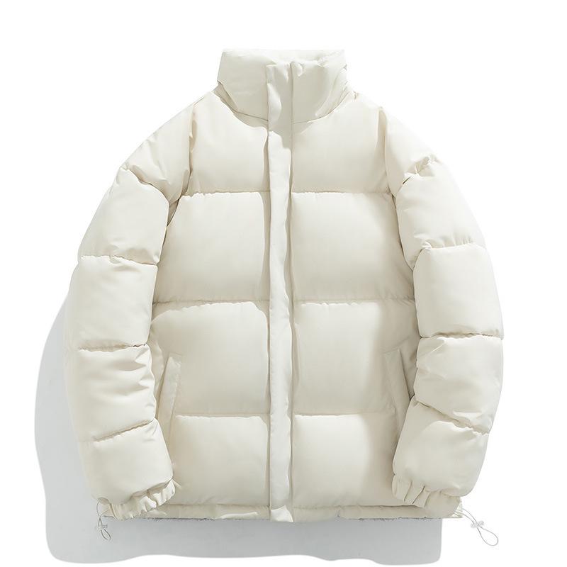 Unisex Lambskin Cotton Jacket: Stylish, Double-Sided, Plush, and Thick for Winter
