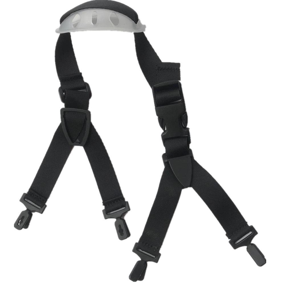 Black Safety Helmet Buckle Nylon Hat Chin Strap Y-shaped Helmet Chin Strap  Helmet Accessories чёрный