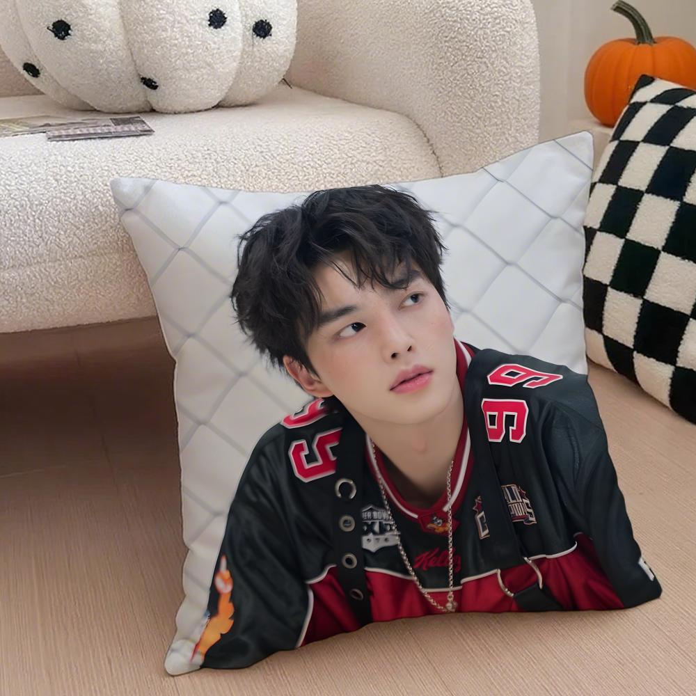 Handsome Charming Korean Actor SSong Kang Cushion Cover Throw Pillow Cover Hidden Button Durable Polyester Chair Cushion