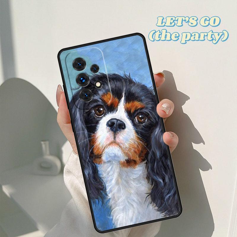 Cavalier King Charles Spaniel Phone Case For Samsung A42 A31 A40 A51 A71 A32 A80 A91 A52 A72 A73 A20e A21S A50 A70 A11 A12 Cover