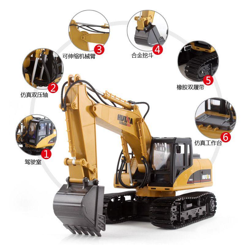 Premium Quality Radio Remote Control Excavator Rc Toy With Timeless Design