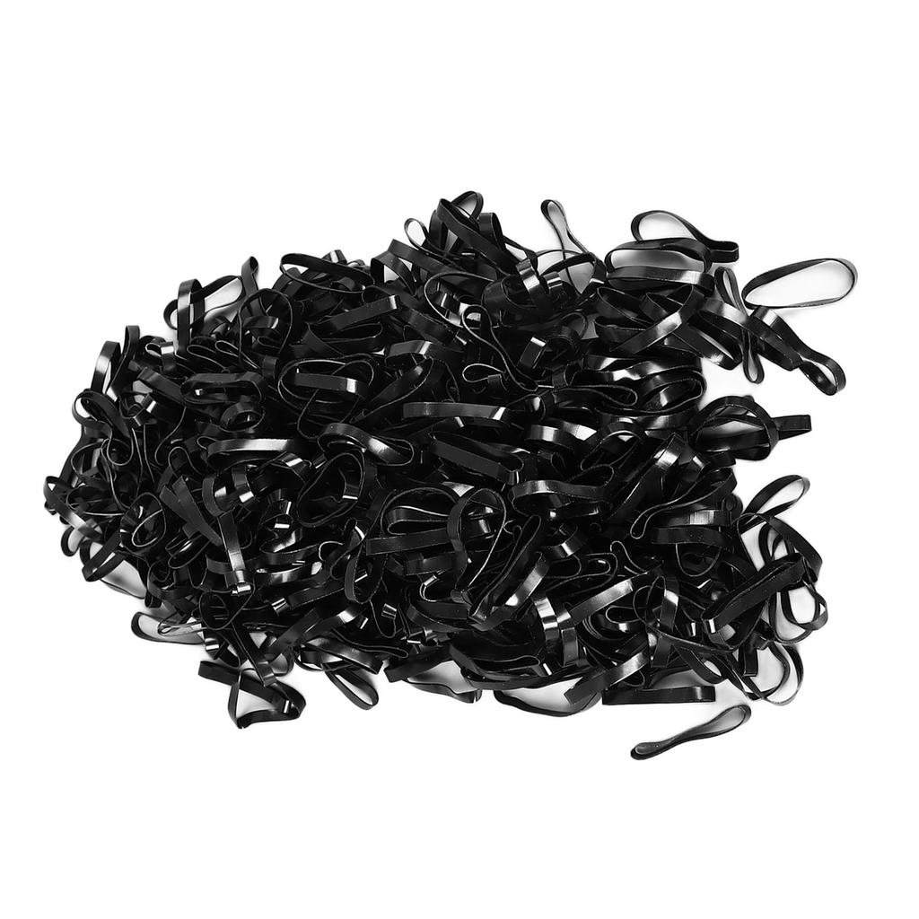 450pcs Horse Rubber Bands Soft Safe Rubber Horse Braid Bands Multifunctional Elastic Bands for Horse Farm Daily