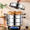 Thickened Stainless Steel Steamer Pot