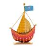 Metal Turkish Ship Boat Naav Showpiece Home Decoration Items for Living Room Figurine for Home Decor Bedroom Room Tabletop Desktop