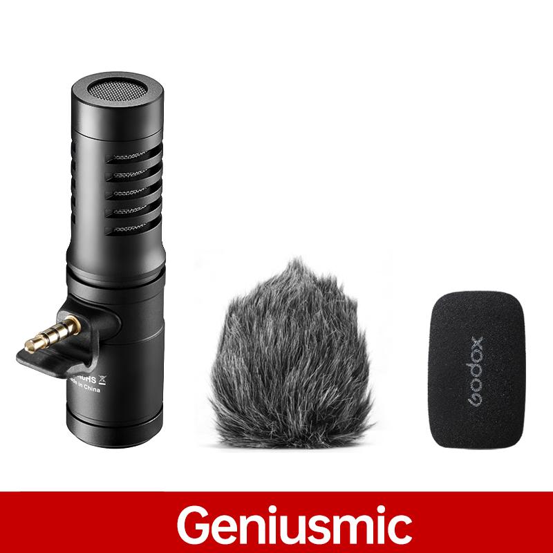 

Портативный радиомикрофон Godox Geniusmic mini Mobile Mic для оборудования для записи интервью в прямом эфире