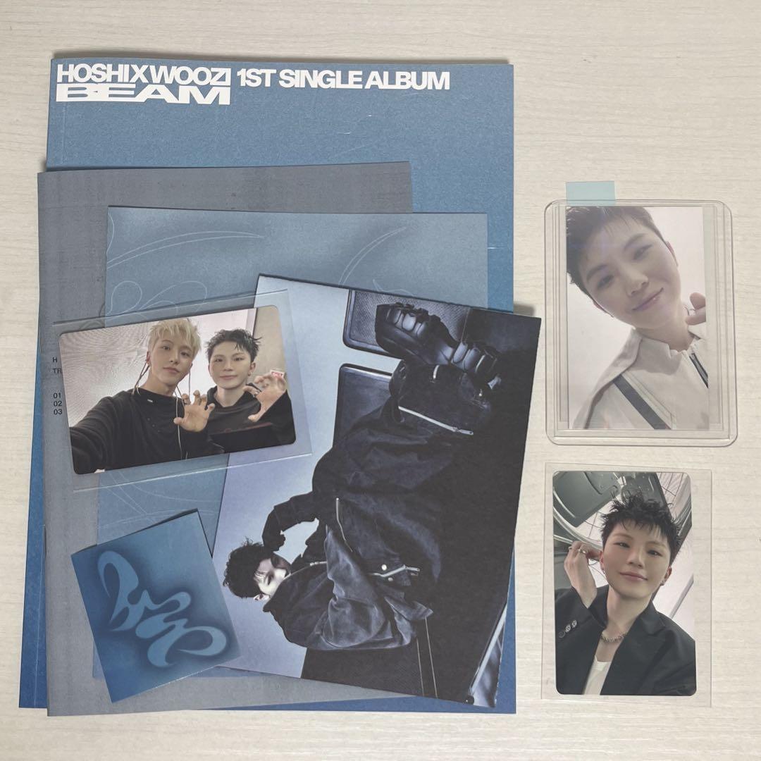 

[USED] SEVENTEEN Uzi BEAM HMV Bonus Rakidoro Trading Card