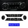 Central Console Air Conditioning Volume Key Heater AC Button Accessories For Mercedes Benz C GLK Class W204 X204 C180 C200 C300