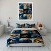 Underwater Artistic Portrait Set Bedding Duvet Cover Set Duvet Cover Pillowcases  (1*Duvet Cover 2*Pillowcases, without duvet insert)