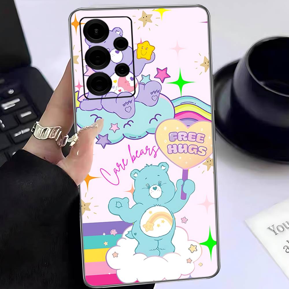 

Cartoon C-Care B-Bears Phone Case For Samsung A 52 53 21 32 13 12 71 31 51 40 72 73 70 22 42 50 30 20 21 shell Samsung A71 5G