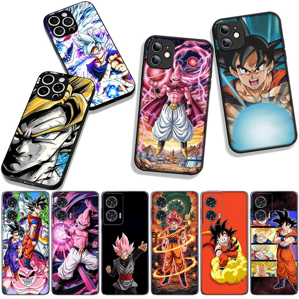 for Samsung Galaxy S25 S24 S22 S23 FE Ultra Plus A56 A05 A06 A15 A16 A55 S7 Edge Phone Case Majin Buu Dragons Son Gokus Balls