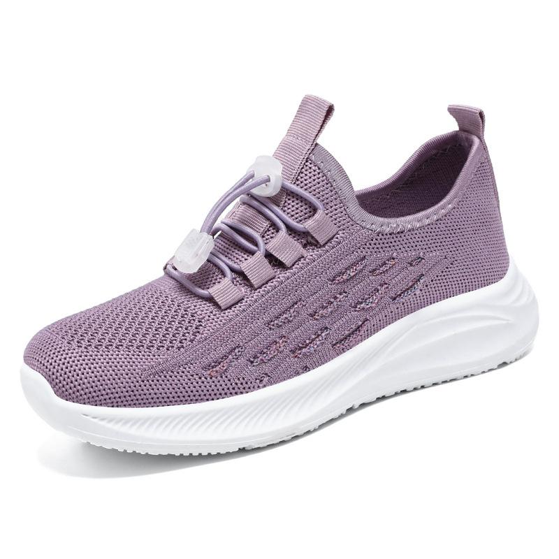 Boty pro ženy 2023 podzimní sportovní obuv pro všechny zápasy pro ženy Ležérní sporty létající pletení běžecké boty