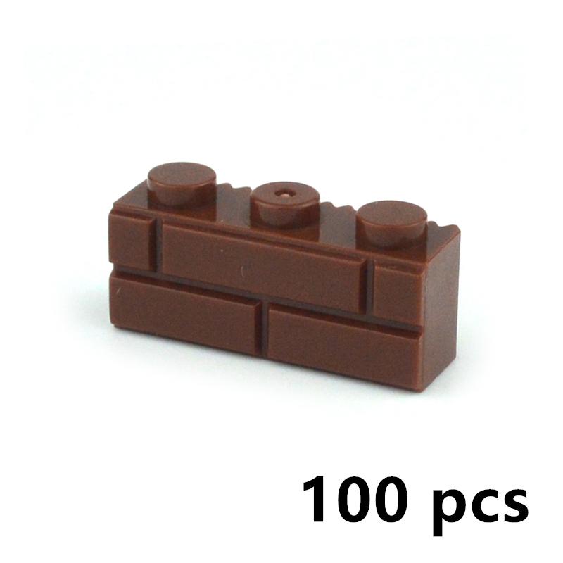 DIY Building Blocks Wall Figures Bricks 1x2 1x3 1x4 L Dots Educational Creative Construction Brick Size Compatible Small Bricks