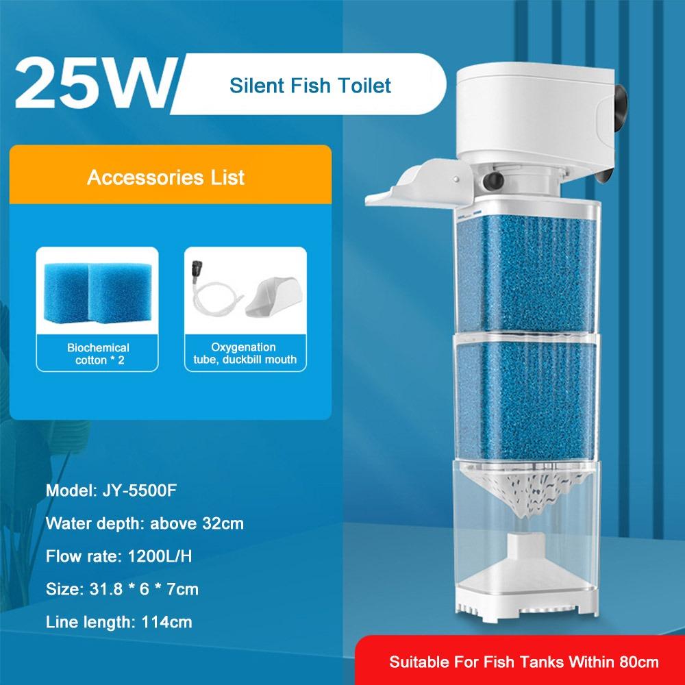 Powerful Fish Tank Filter Oxygenation Power Aquarium Filter for Saltwater Freshwater System