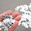 5 Packs Star Patches Iron on Patches Glittering Star Appliques Decorative Patches for Party Holiday