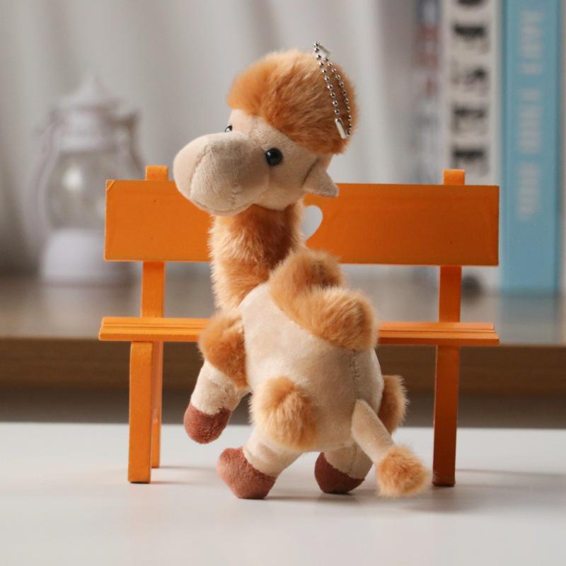Cute Camel Plush Keychain - Adorable Desert Camel Doll Bag Charm