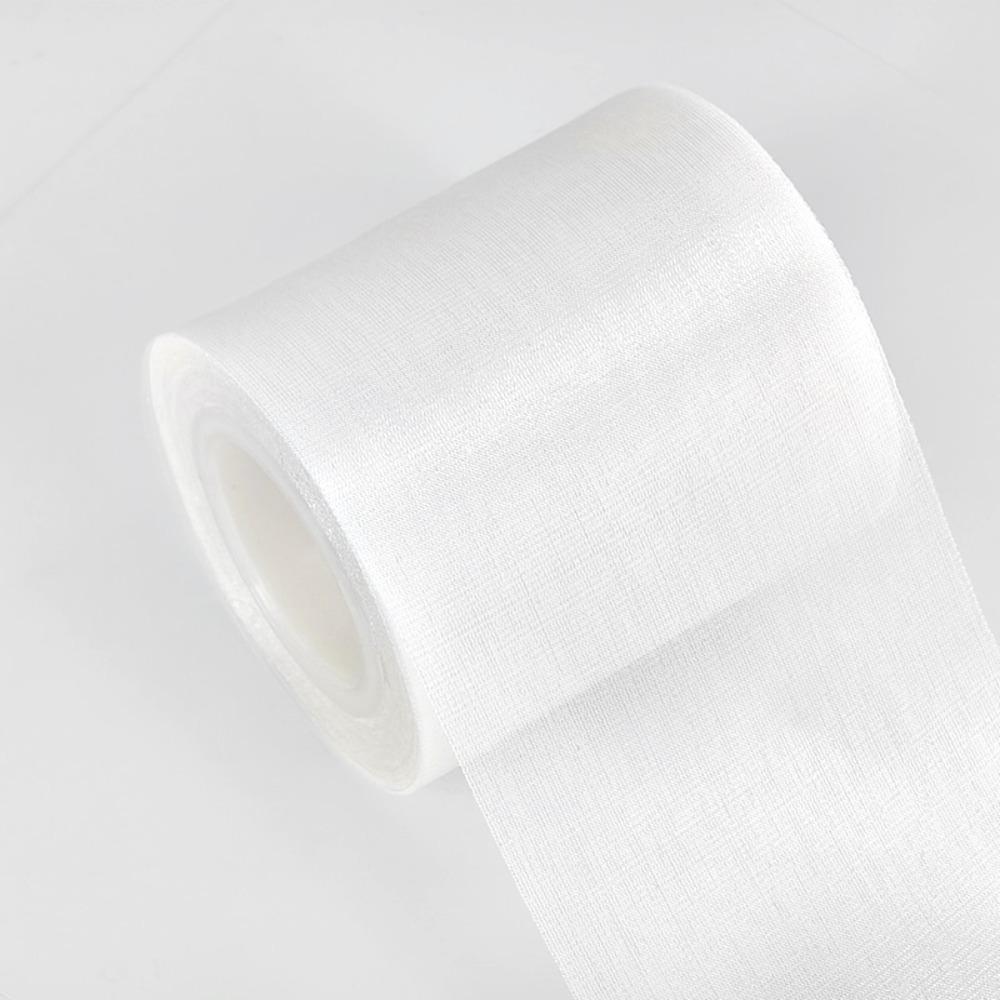 8cm 8CM Wide Flowing Light Ribbon Sparkling Material Gift Wrapping Tape DIY Crafts Ribbon Chiffon Organza