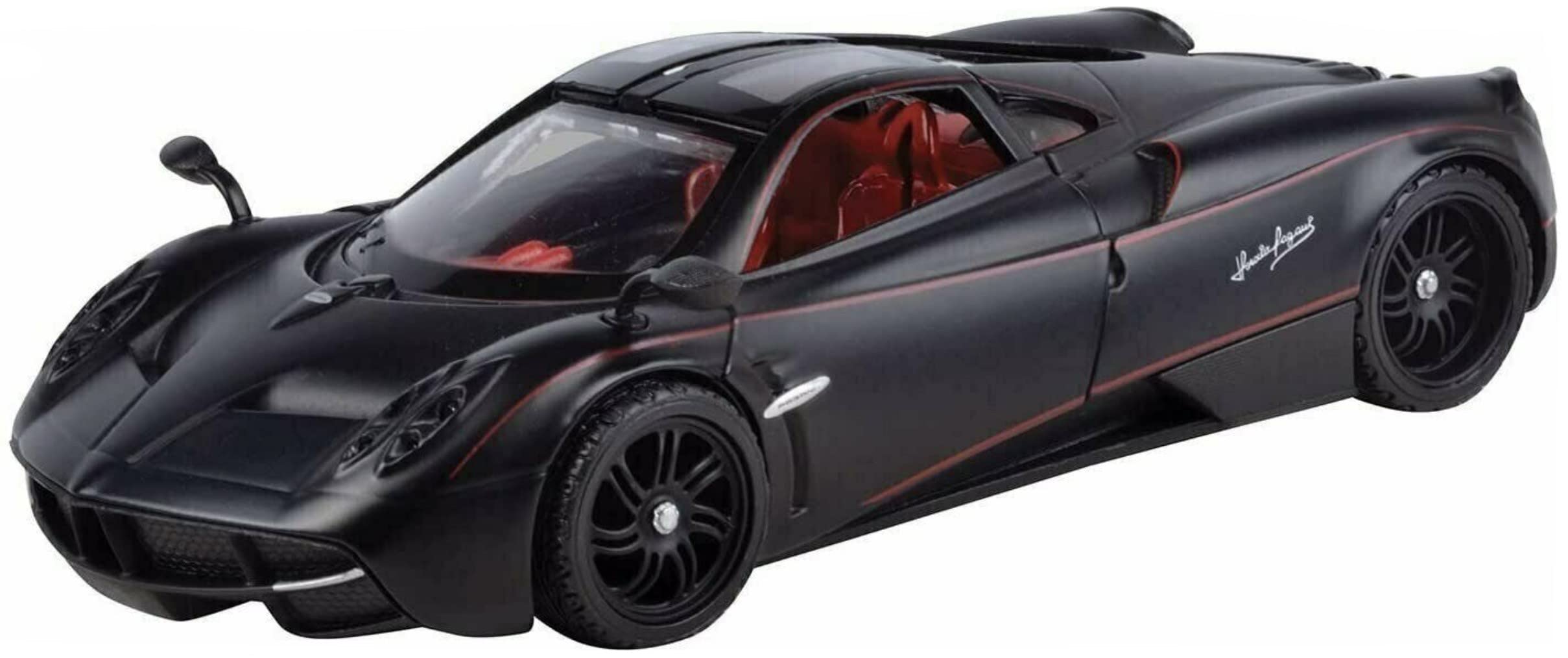 

MOTORMAX Pagani Huayra Mini Car Pagani HUAYRA GT RACING 2005 1/24 (Matte Black) [Item]